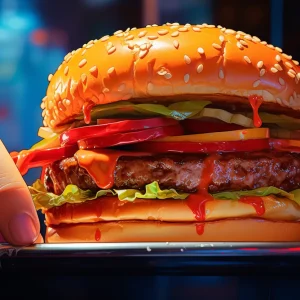 Mess Free Eating Strategies for Tackling Large Burgers With Grace