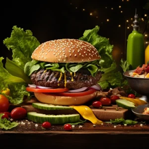 Healthy and Delicious: Salad Options for Burger Lovers