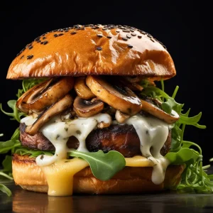 Amping up the Umami: Incorporating Mushrooms Into Chicken Burgers