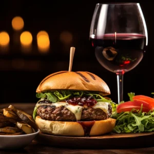 The Art of Pairing Wines With Gourmet Grilled Burgers