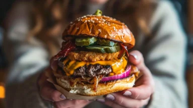 Burgers Toppings and Sauces: Crunchy Topping Ideas