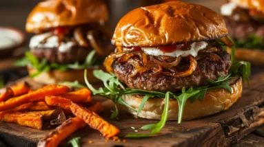 Burgers Toppings and Sauces: Gourmet Toppings