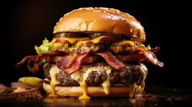 Bacon Lovers Unite: Irresistible Bacon-Wrapped Grilled Burgers