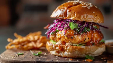 Exploring Fusion Flavors: Asian-Inspired Chicken Burgers