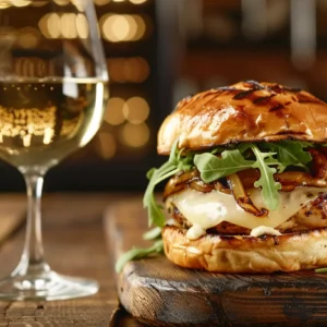 The Art of Pairing Wines With Gourmet Chicken Burgers