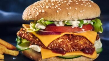 The Secret to Crispy, Golden Brown Chicken Burger Patties