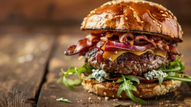 Gourmet Beef Burger Toppings for a Delicious Family Feast
