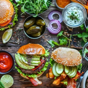 Burger Night Fun: Creative Topping Ideas for All Ages