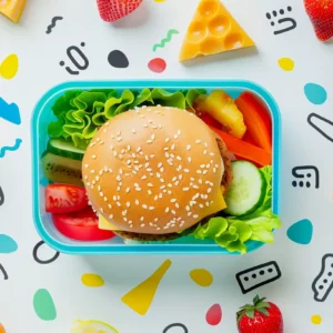 Delicious Veggie Burgers for Kids' Lunchboxes