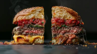 How to Stuff Beef Burgers for a Juicy, Flavorful Bite