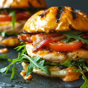 Crafting Juicy Chicken Burgers With Bold Flavors