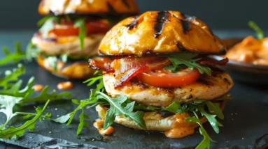 Crafting Juicy Chicken Burgers With Bold Flavors