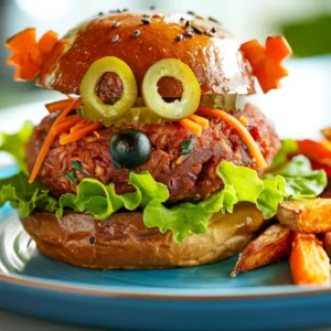 Encouraging Kids To Enjoy Veggie Burgers Through Presentation