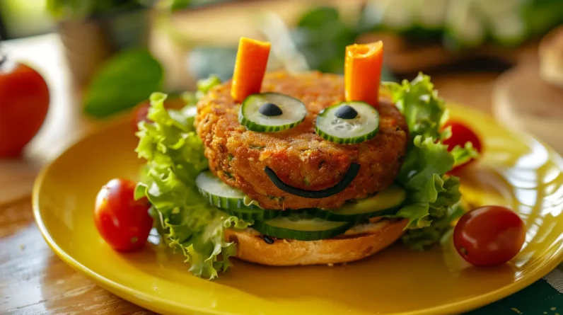 How To Make Veggie Burgers Appealing to Kids