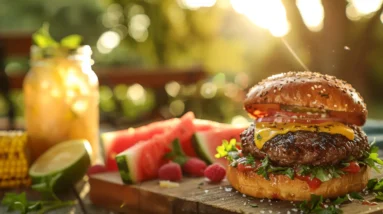 Pairing Grilled Burgers With Seasonal Sides and Drinks