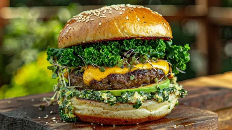 Transforming the Classic Burger With Nutritious Toppings and Sauces