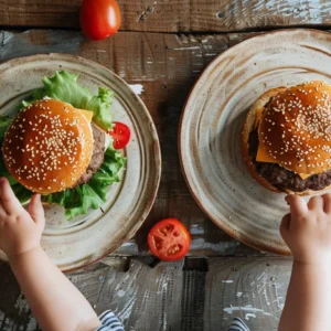 Why Some Kids Reject Veggie Burgers and How To Change That