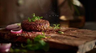The Secret to Juicy Homemade Veggie Burgers