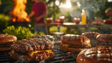 Crowd-Pleasing Beef Burgers for Backyard Family Gatherings