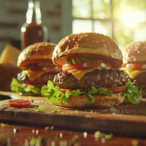 Flavorful Beef Burgers That Bring Family Gatherings Together
