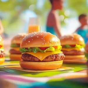 Serving Beef Burgers at Family Gatherings With Style