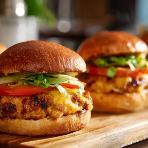 Air Fryer Chicken Burgers That Kids and Adults Crave