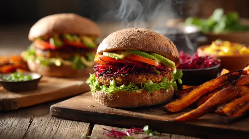 Delicious Veggie Burgers for the Whole Family to Love