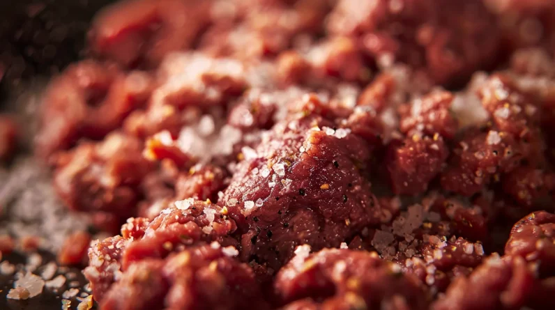 Salt Timing Matters: The Science of Seasoning Ground Beef
