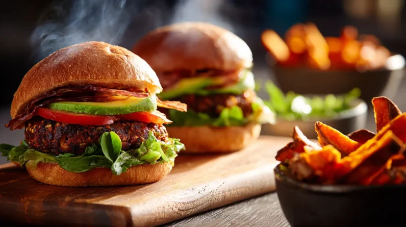 Weeknight Veggie Burgers for the Busy Family Cook