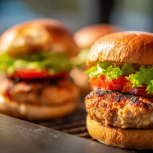 How to Make Chicken Burgers That Don't Turn Out Dry