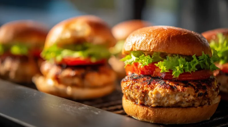 How to Make Chicken Burgers That Don't Turn Out Dry
