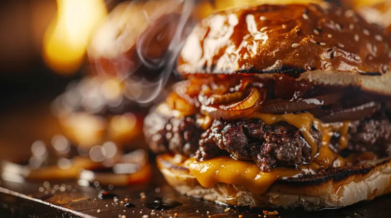 The Low-and-Slow Twist to Classic Grilled Burgers
