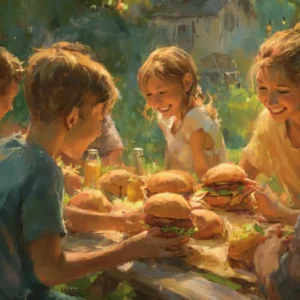 Why Burgers Taste Better When Shared With Family