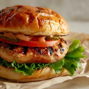 Why the Perfect Chicken Burger Feels Like Balance, Not Excess