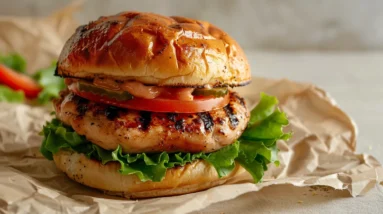 Why the Perfect Chicken Burger Feels Like Balance, Not Excess