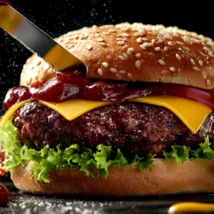 Building a Beef Burger That Balances Toppings and Sauces