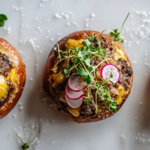 Classic Beef Burgers Reinvented With Modern Toppings Experiments