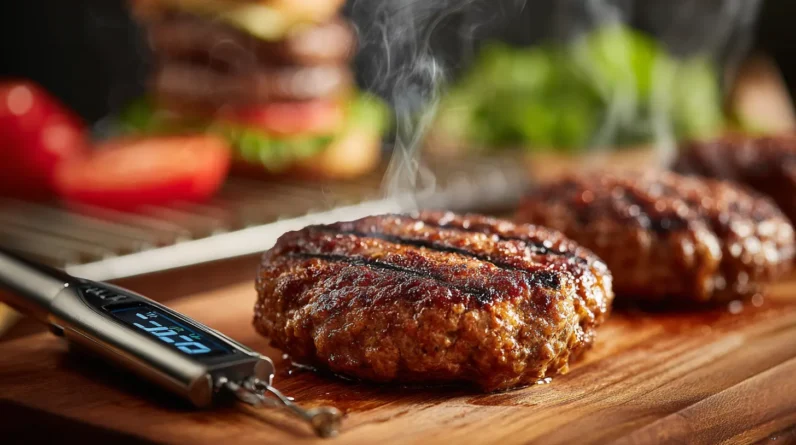 Beef Burgers Tip Plus Grilling and Resting Techniques