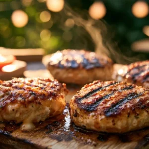Chicken Burgers for Garden Party Grilling That Stays Juicy