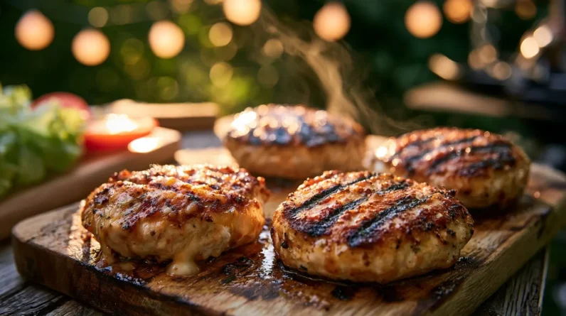 Chicken Burgers for Garden Party Grilling That Stays Juicy