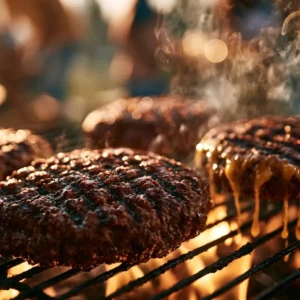 Grilled Burgers Stealing the Show at Your Family Reunion