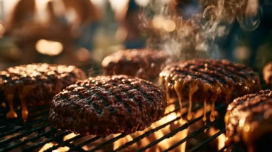 Grilled Burgers Stealing the Show at Your Family Reunion
