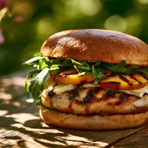 Garden Party Chicken Burgers With Next-Level Summer Toppings