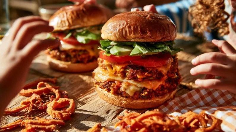 Kid-Friendly Veggie Burgers for Busy, Hungry Families