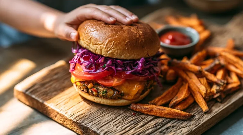 Making Veggie Burgers for Kids Feel Like a Treat