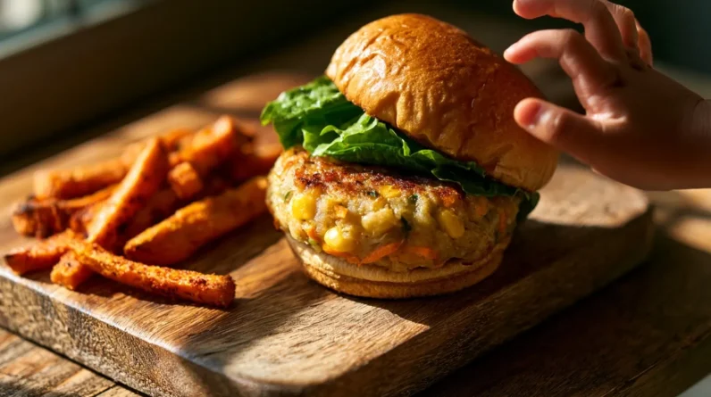 Veggie Burgers for Kids Who Usually Reject Anything Green